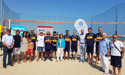 Falconara campioni del beach paravolley con Stefania Signorini