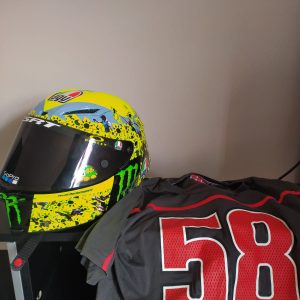 FABRIANO / «Ho dormito con il casco di Valentino Rossi» - QdM Notizie