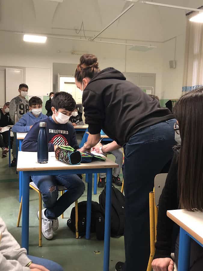 Primaria Borsellino di Jesi, premiazione con Elisa di Francisca