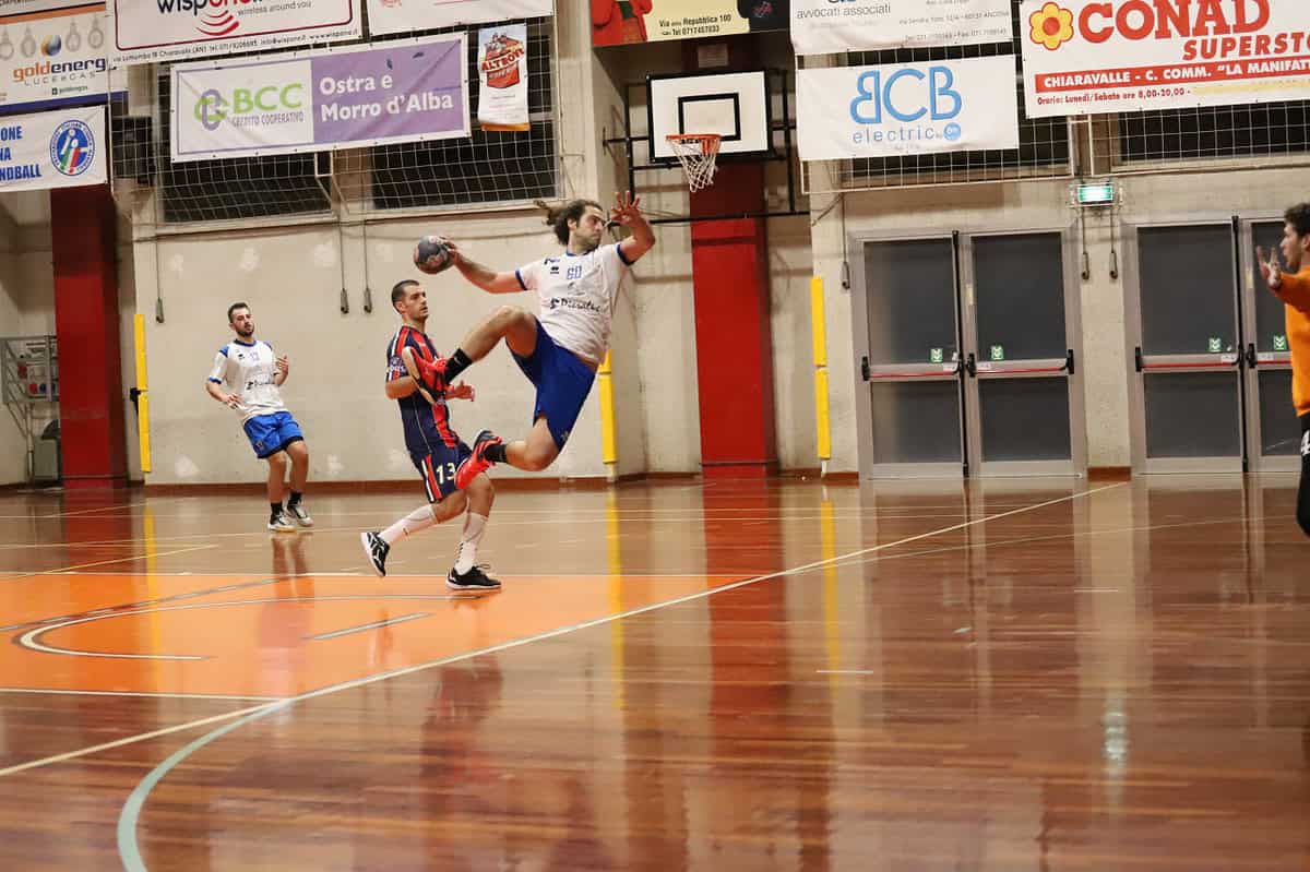asd pallamano Chiaravalle Vassia e Brutti esultanza