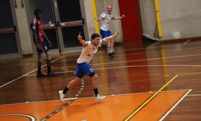 asd pallamano Chiaravalle Vassia e Brutti esultanza