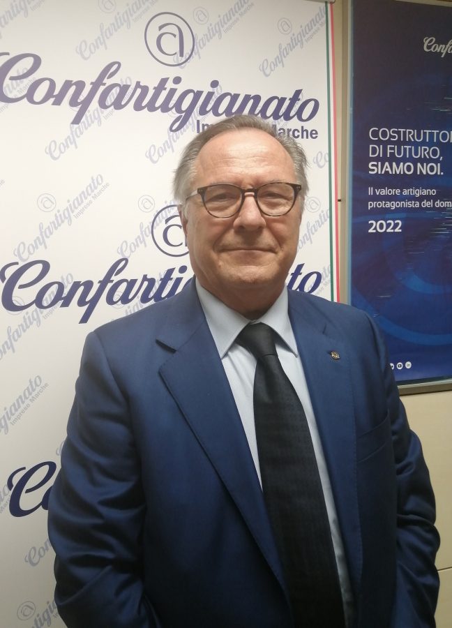 Gilberto Gasparoni Segretario di Confartigianato Marche
