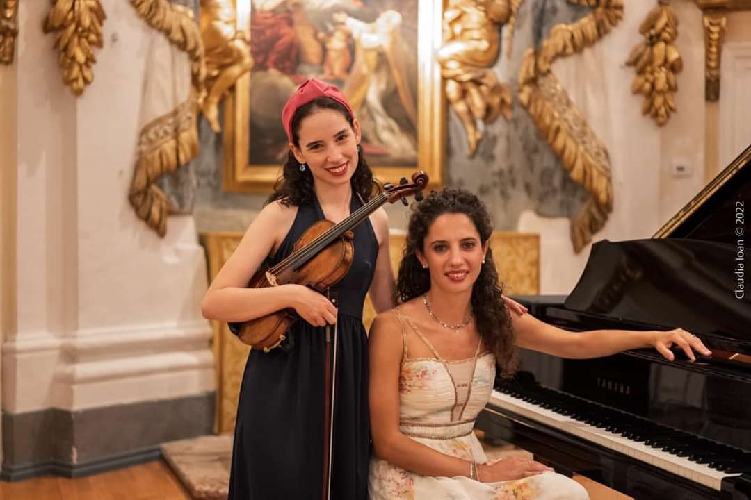 Gaia Trionfera (violino) e Maddalena Giacopuzzi (pianoforte)