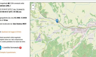 terremoto fabriano 24 dicembre 2022