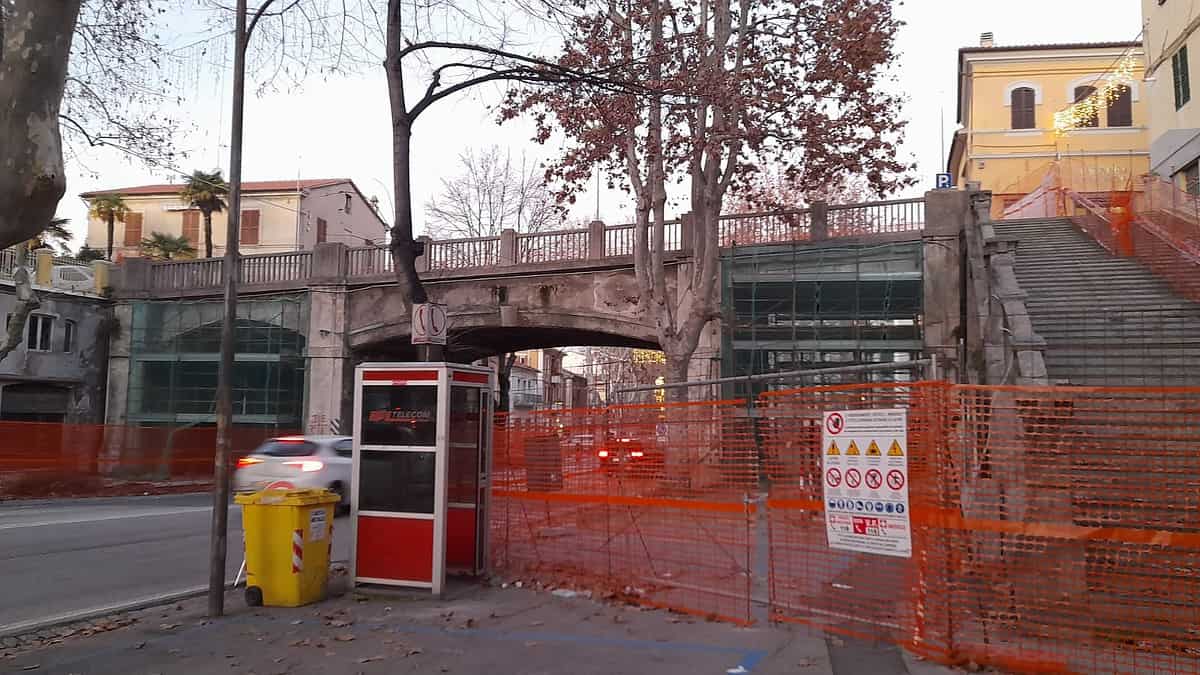 lavori viale della vittoria