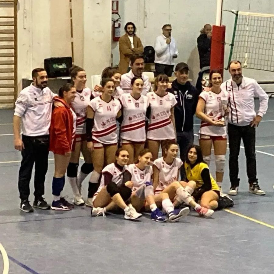 Seconde Classificate Volley 3 Belvedere prima finale coppa territoriale femminile