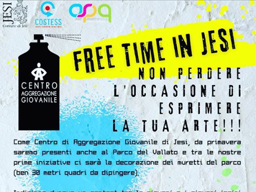 Free time in Jesi, Centro Aggregazione Giovanile, Parco del Vallato