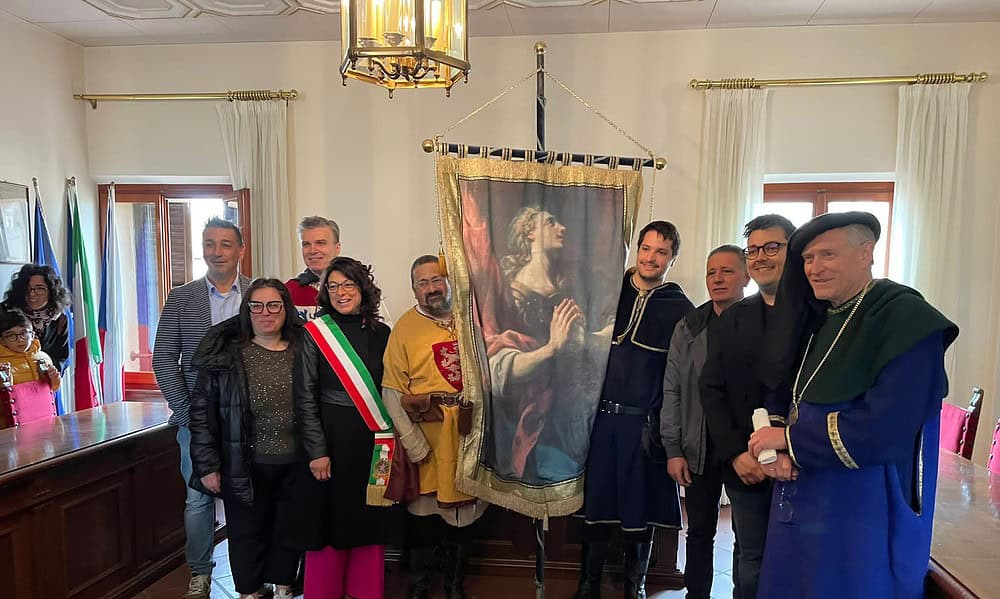 riconsegna palio San Floriano