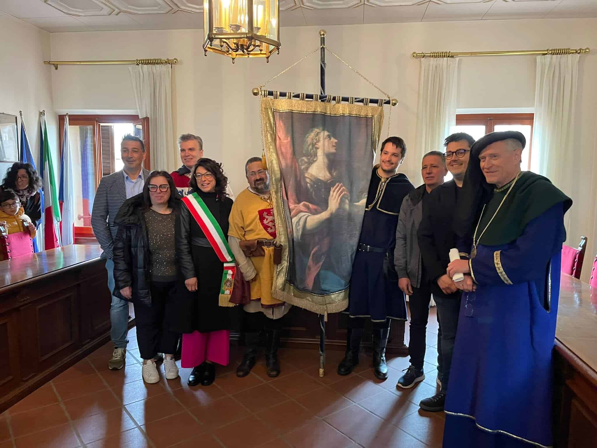 riconsegna palio San Floriano