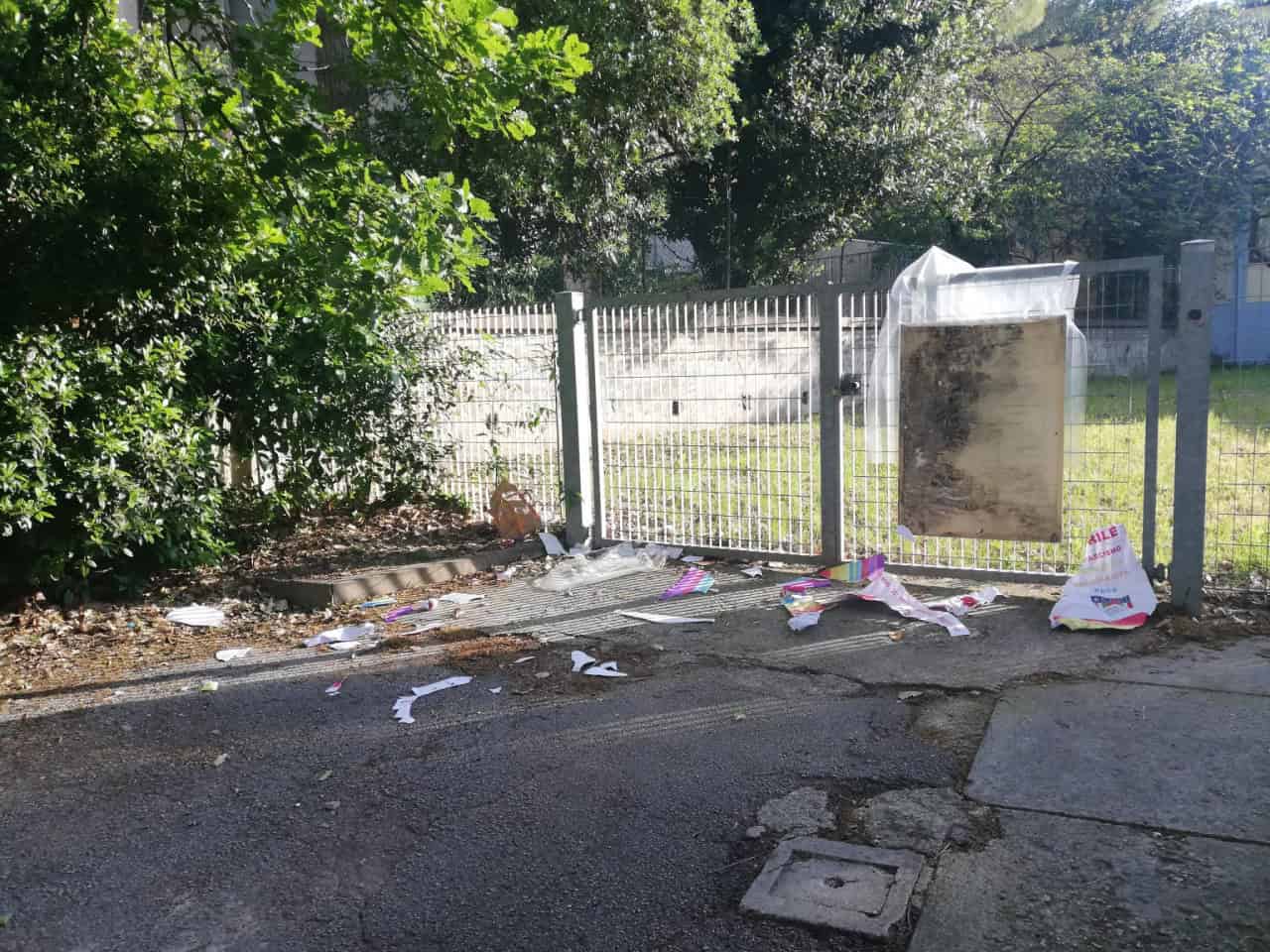 atto vandalico