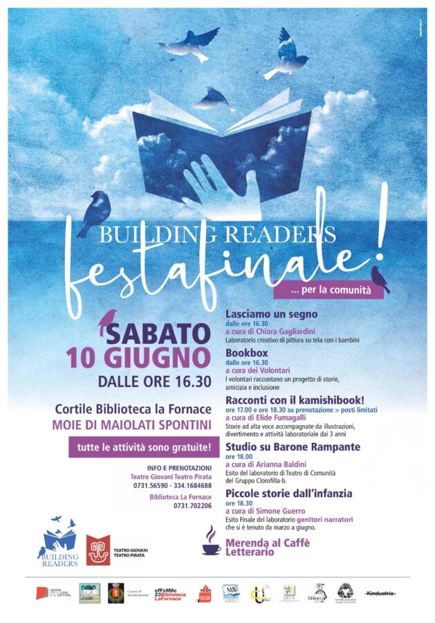 Moie / Biblioteca la Fornace festa finale del progetto “Building readers”