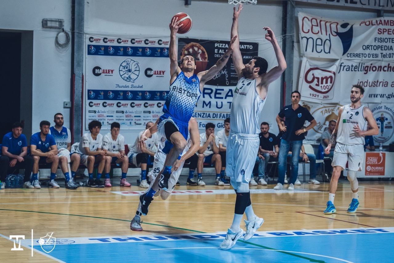Basket Fabriano playoff 2023 vs roma