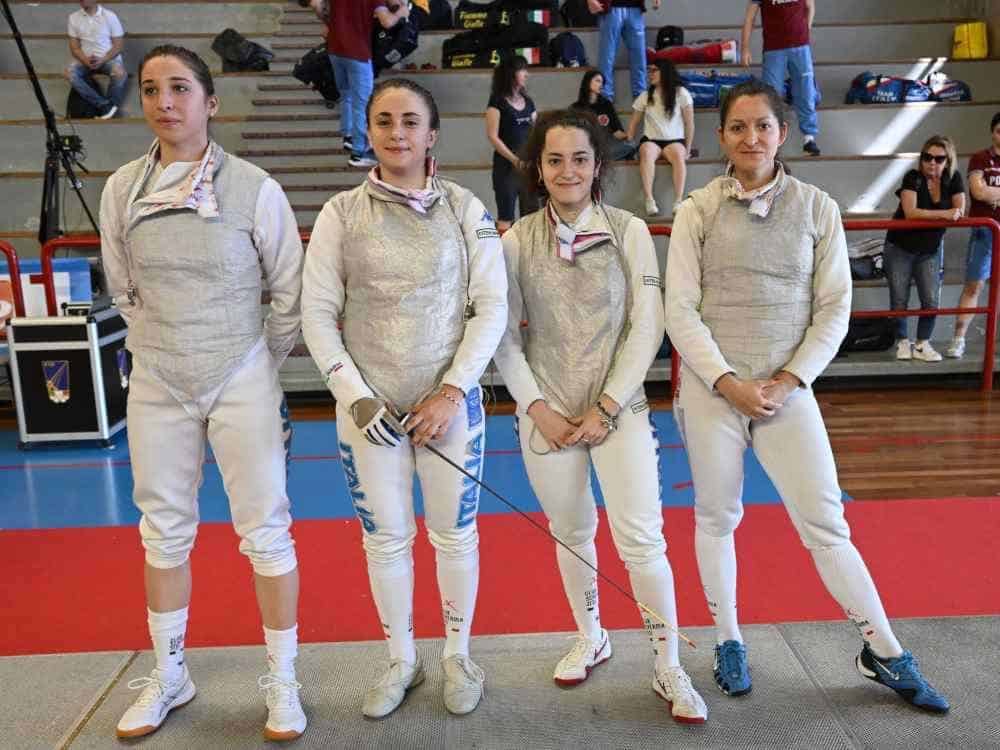 Scherma / Campionati italiani assoluti La Spezia 2023 il club scherma Jesi mantiene entrambe le squadre in a1