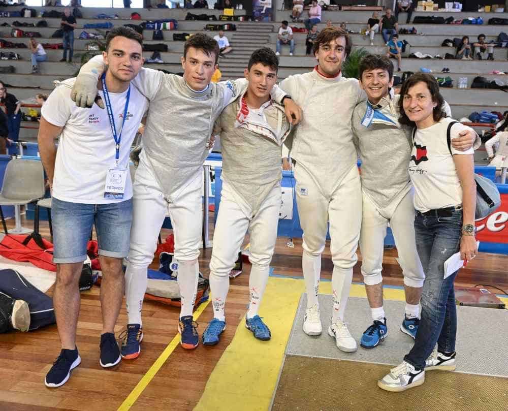 Scherma / Campionati italiani assoluti La Spezia 2023 il club scherma Jesi mantiene entrambe le squadre in a1