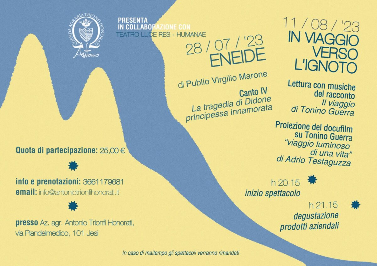 teatro il piccolo serata Tonino Guerra
