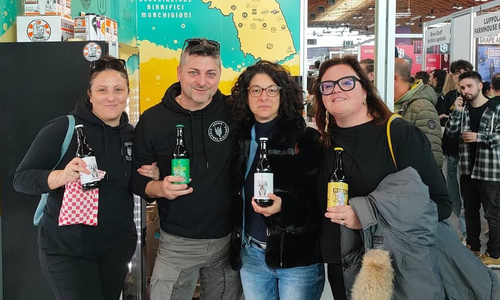 Belvedere O. / Il sindaco Sara Ubertini alla Fiera di Rimini per visitare lo stand di Beerik
