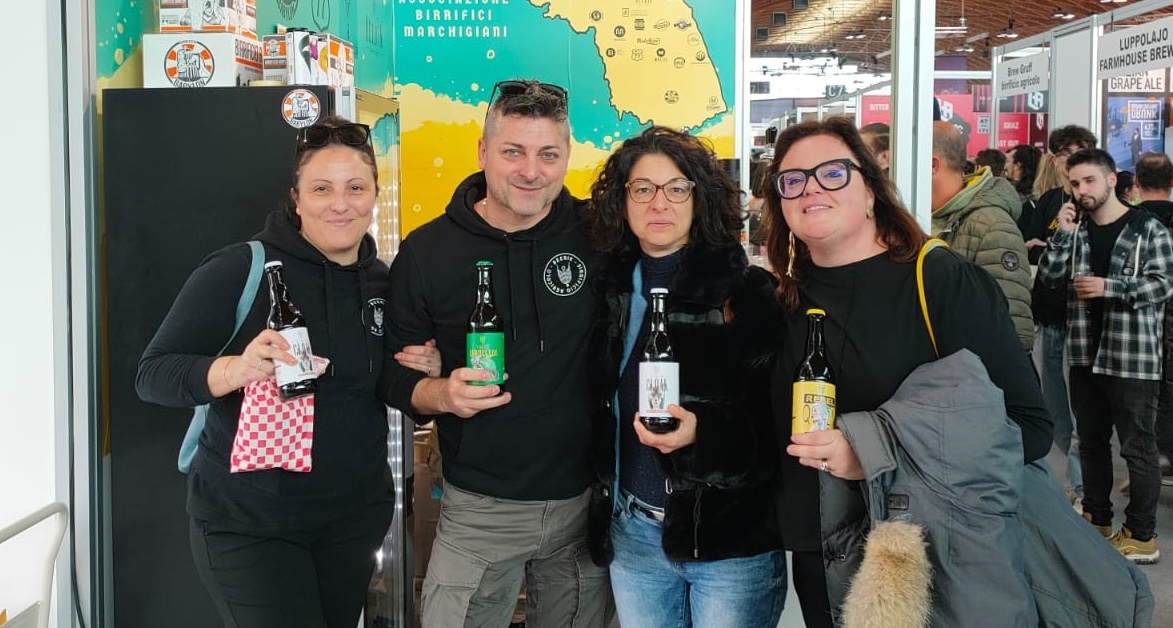 Belvedere O. / Il sindaco Sara Ubertini alla Fiera di Rimini per visitare lo stand di Beerik