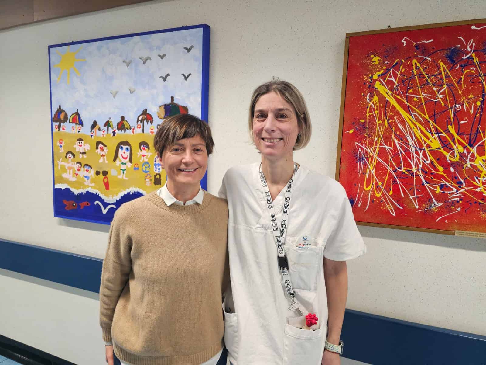pediatria: primo giorno di lavoro per la drssa linda bordignon