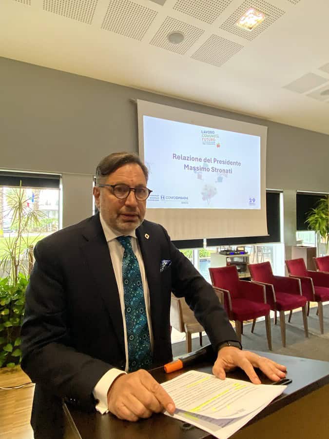 Massimo Stronati Presidente Confcooperative Marche