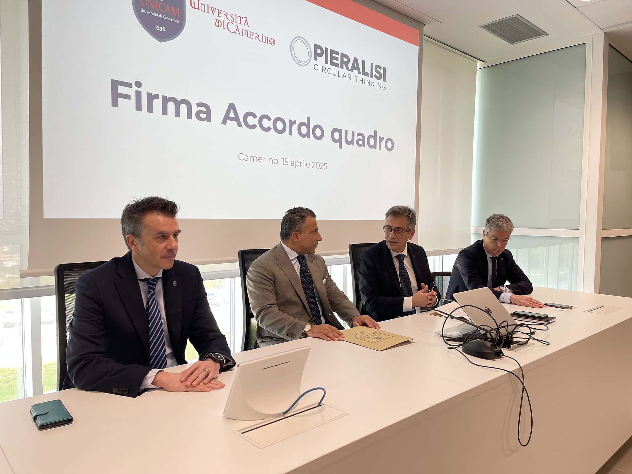 Jesi Unicam e Pieralisi firmato l'accordo su ricerca, formazione e sostenibilità