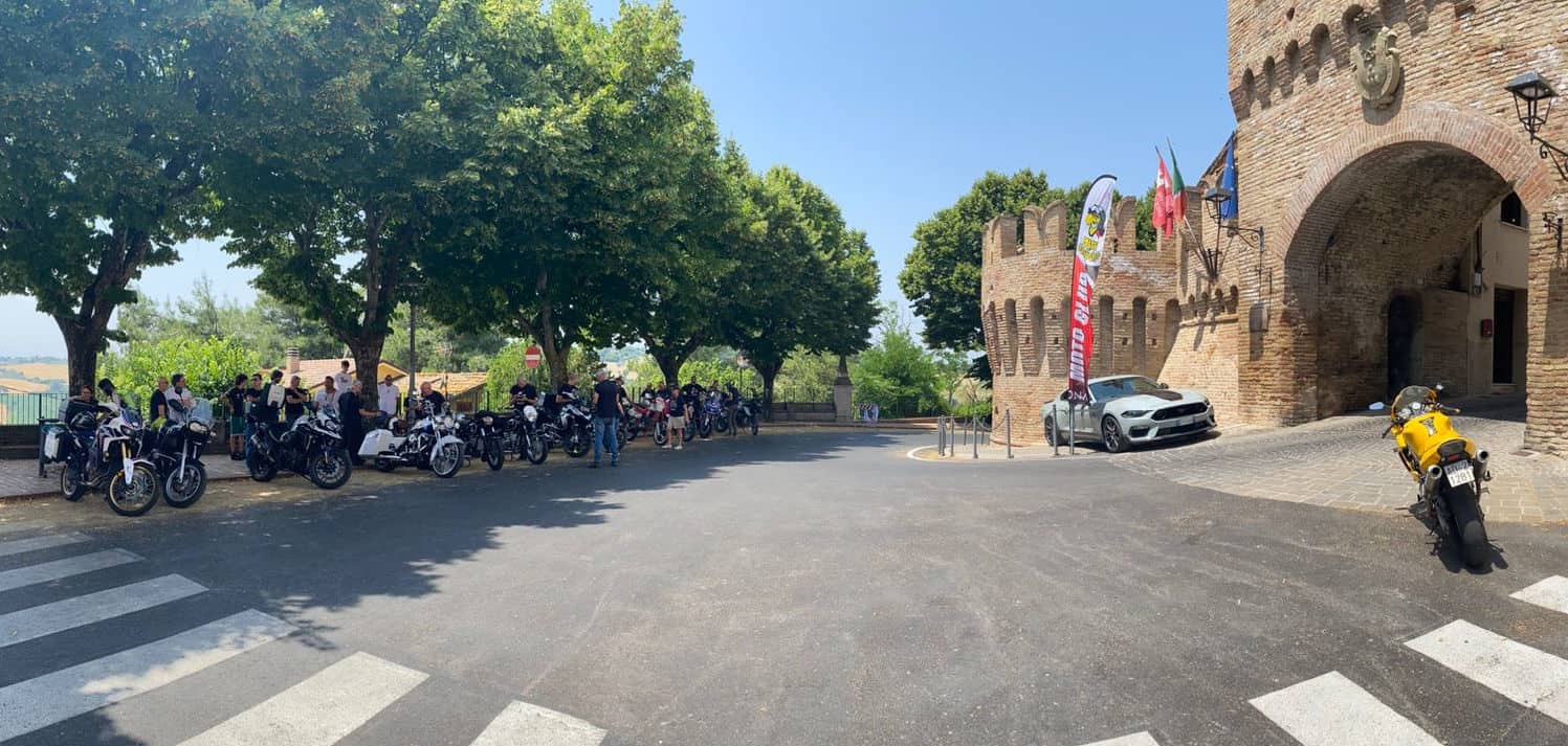 La Mille Miglia in Moto a Corinaldo