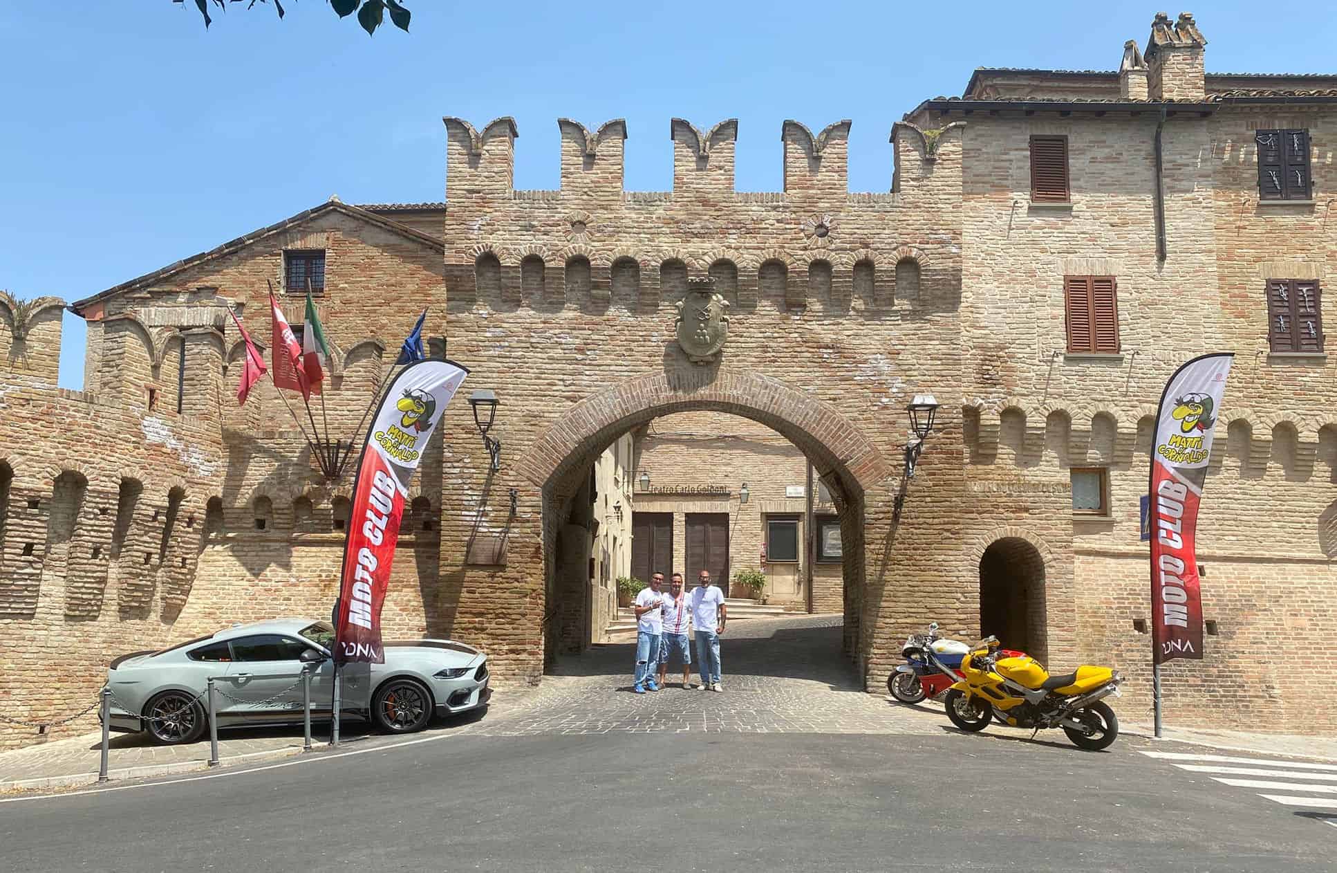 La Mille Miglia in Moto a Corinaldo