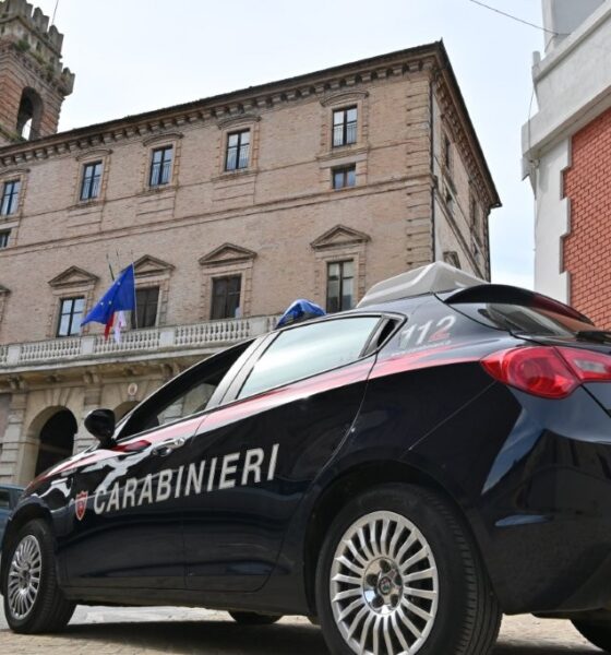 Carabinieri della Stazione di Filottrano durante un servizio di controllo del territorio