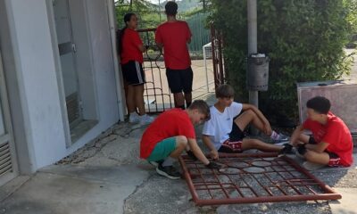 I dieci giovani e la tutor del progetto Ci Sto Affare Fatica 2026 a Belvedere Ostrense