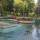 Laghetto con fontana dei Giardini Regina Margherita di Fabriano interessato dal progetto di riqualificazione