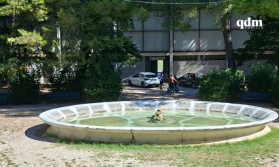 la vasca dell'antistatico di Viale Cavallotti