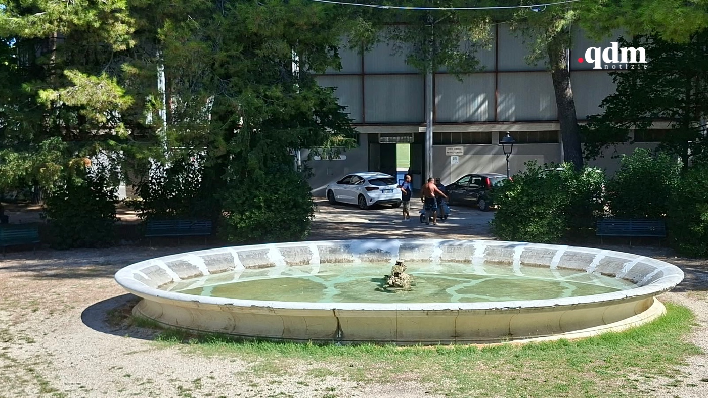 la vasca dell'antistatico di Viale Cavallotti