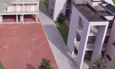 Complesso R.A.D.I.C.I. di Moie realizzato nell’ambito del PNRR-PINQuA per abitare, inclusione e attività associative.